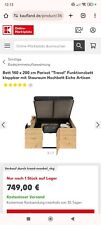 Bett stauraum 140x200 gebraucht kaufen  Frankfurt am Main