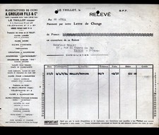 Thillot usine cuirs d'occasion  Baugy
