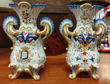 Paire vases ceramique d'occasion  Yffiniac