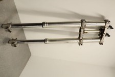 1986 KAWASAKI KX125 SUSPENSÃO DIANTEIRA ESQUERDA DIREITA GARFOS AMORTECEDORES INVERTIDOS comprar usado  Enviando para Brazil