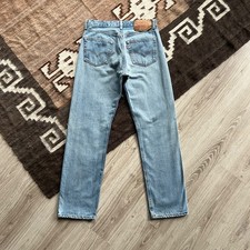 Jeans jeans Levi’s 501 vintage anos 90 feito nos EUA botão de lavagem leve mosca W32 comprar usado Jeans jeans Levi’s 501 vintage anos 90 feito nos EUA botão de lavagem leve mosca W32 comprar usado  Enviando para Brazil