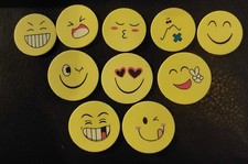 Smiley moosgummi selbstklebend gebraucht kaufen  Korbach