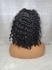 12 polegadas, preto fofo, 100% cabelo humano,.❤️, usado comprar usado  Enviando para Brazil