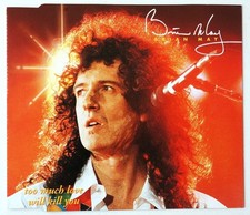 BRIAN MAY-Too Much Love Will Kill You-England CD-PARLOPHONE First Press-Swindon, usado comprar usado  Enviando para Brazil