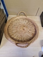 Vintage large wicker for sale  GRANTHAM