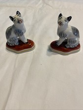 Porcelain cat figurines for sale  POULTON-LE-FYLDE