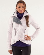 Jaqueta Lululemon Feminina Pedal Power Blush Neutro Tamanho 6, usado comprar usado  Enviando para Brazil