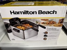 Fritadeira elétrica Hamilton Beach (35036) (aço inoxidável) NOVA, usado comprar usado  Enviando para Brazil
