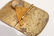 Antique folding brass for sale  STANMORE