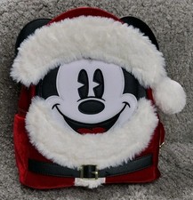 Mochila de Natal Papai Noel Mickey Mouse Loungefly parques da Disney APOSENTADA comprar usado  Enviando para Brazil