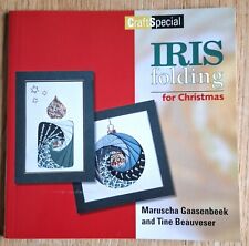 Iris folding christmas for sale  MANNINGTREE