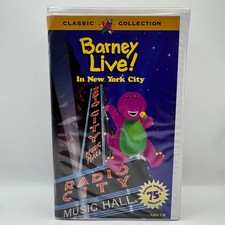 Usado, Barney - Live In New York City (VHS, 2002, Classic Collection Clam Shell) comprar usado  Enviando para Brazil