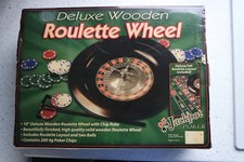 Deluxe wooden roulette for sale  BROADSTONE