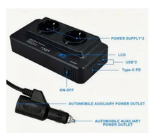 Convertisseur 200w 12v d'occasion  Bray-sur-Seine