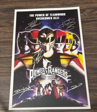 Power rangers signed for sale  Fort Lauderdale