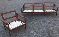 60er teak 3sitzer gebraucht kaufen  Krefeld