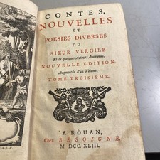 Livre ancien 1743 d'occasion  Chameyrat