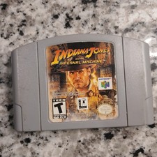 Usado, Indiana Jones and the Infernal Machine Nintendo 64 N64 cartucho de jogo somente comprar usado Usado, Indiana Jones and the Infernal Machine Nintendo 64 N64 cartucho de jogo somente comprar usado  Enviando para Brazil