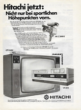 Hitachi fernseher 1984 gebraucht kaufen  München