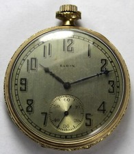 Relógio de bolso 1927 Elgin grau 345 12s 17j com estojo cheio de ouro - Peças/reparo comprar usado  Enviando para Brazil