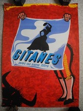 Affiche gitanes yoldjoglou d'occasion  Marans