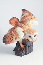 Estatueta de porcelana fina artesanal vintage 1989 Lenox Owls of America coruja celeiro comprar usado  Enviando para Brazil