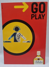 Cartão postal promocional Itália - GO PLAY - Ballantine's Whisky comprar usado  Enviando para Brazil