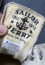 Converse sailor jerry for sale  LONDON