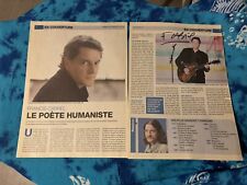 Article dédicacé autograph d'occasion  Bellegarde-sur-Valserine