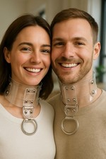 Designer halskorsett transpare gebraucht kaufen  Steinbach-Hallenberg