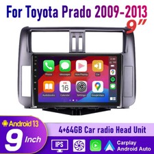 Unidade principal estéreo sem fio CarPlay Android Auto 64GB para Toyota Prado 2009-2013, usado comprar usado  Enviando para Brazil