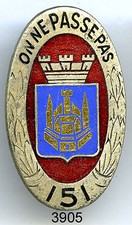 3905 infanterie 151e d'occasion  Castanet-Tolosan