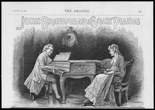 1892 antique print for sale  ASHFORD