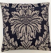 Navy beige damask for sale  NORWICH