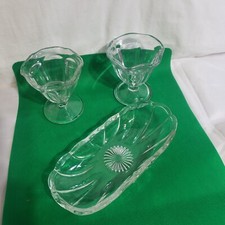 Glass pedestal dessert for sale  Sarcoxie
