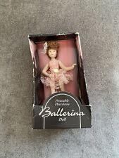 Poseable porcelain ballerina for sale  LEICESTER