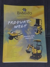 Bamato minibagger holzspalter gebraucht kaufen  Bergkirchen