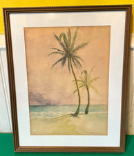Palm tree ocean for sale  Hamburg