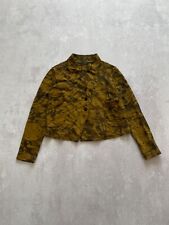 Jaqueta Blazer GRIZAS Marrom Estampa Ponto Duplo Tamanho M comprar usado  Enviando para Brazil