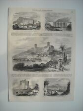 Gravure 1863. toulon d'occasion  Laxou