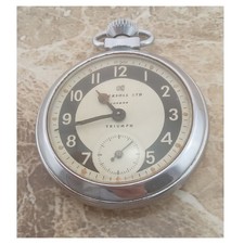 Vintage chrome ingersoll for sale  LONDON
