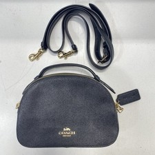 Coach black saffiano for sale  Los Angeles
