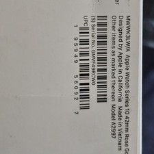 Apple Watch Series 10 42mm GPS ouro rosa com loop esportivo de ameixa MWWK3LW/A Ob A comprar usado  Enviando para Brazil