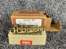 Ohaus weight set for sale  New Castle