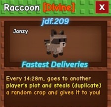 Raccoon grow garden d'occasion  Expédié en Belgium