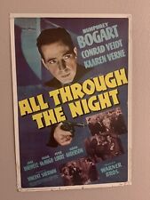 Night 1941 movie for sale  Garden Grove