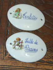Plaque porcelaine porte d'occasion  La Côte-Saint-André