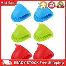 Usado, 2 peças luvas de silicone para forno com isolamento térmico para microondas panela clipe de mão comprar usado  Enviando para Brazil