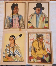 Vintage american indian for sale  Ridgeway