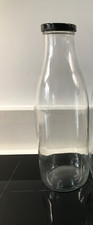 Litre glass milk for sale  BIDEFORD